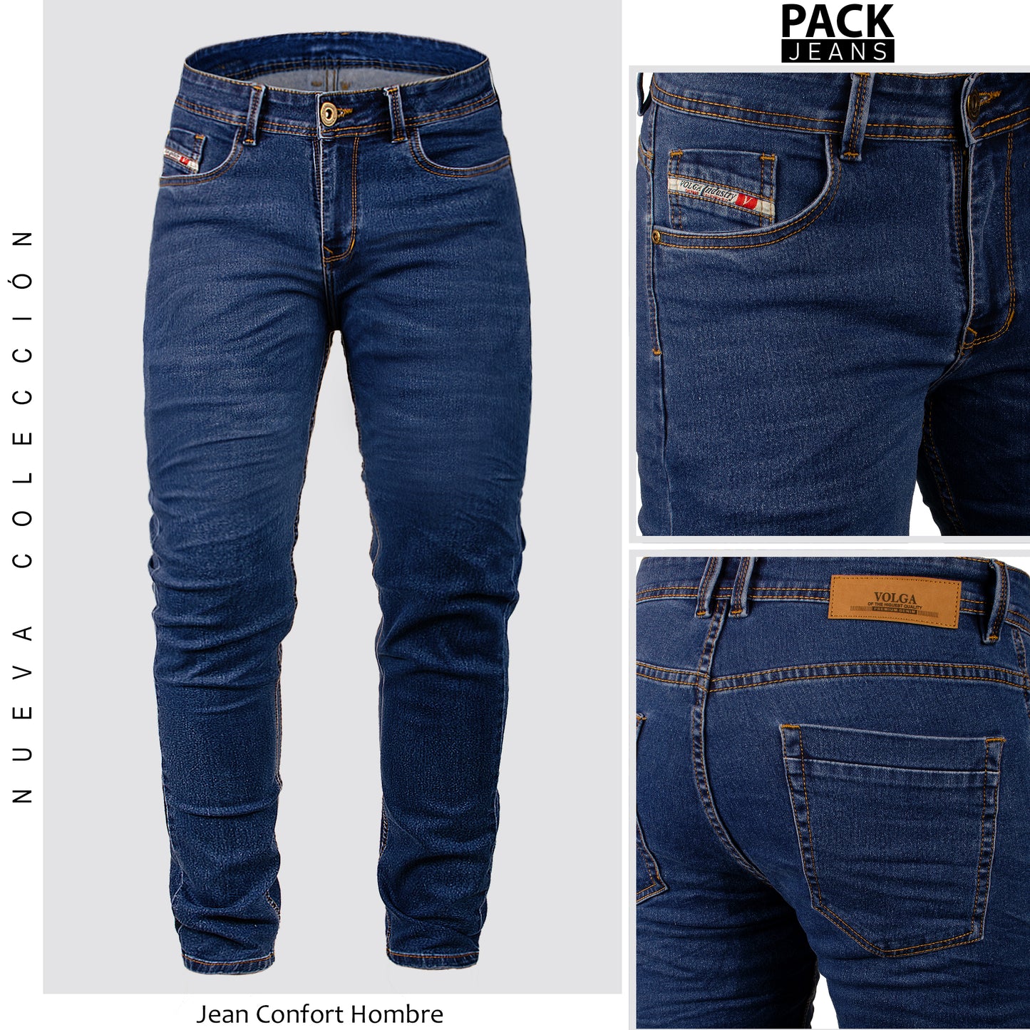 PACK DENIM (3 JEANS) NMO