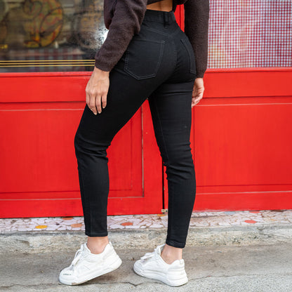 JEANS MUJER SKINNY TIRO ALTO 9289