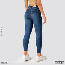 Cargar imagen en el visor de la galería, JEANS MUJER SKINNY TIRO ALTO 9144
