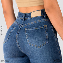 Cargar imagen en el visor de la galería, JEANS MUJER SKINNY TIRO ALTO 9144
