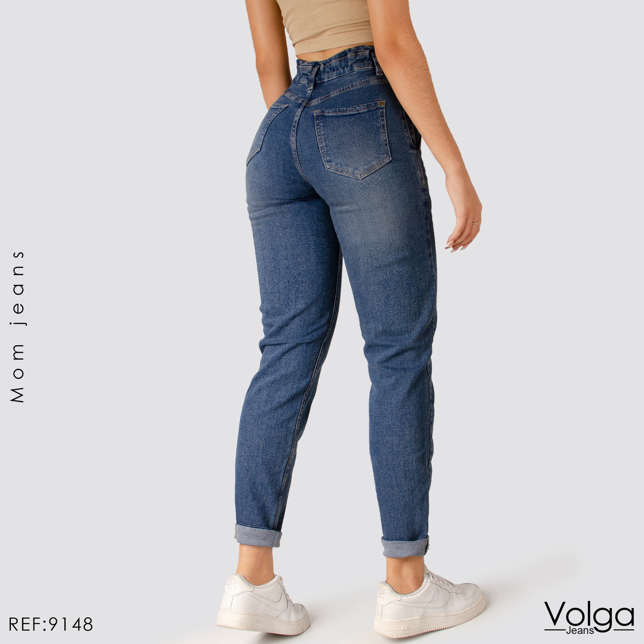 Pantalon Jeans Skinny Pretina Alta Lee Mujer 18m1