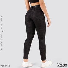 Cargar imagen en el visor de la galería, JEANS MUJER SKINNY TIRO ALTO 9160
