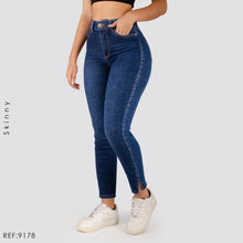 Cargar imagen en el visor de la galería, JEANS MUJER SKINNY TIRO ALTO 9178
