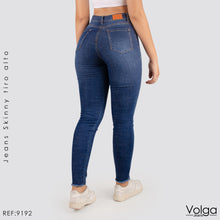 Cargar imagen en el visor de la galería, JEANS MUJER SKINNY TIRO ALTO 9192
