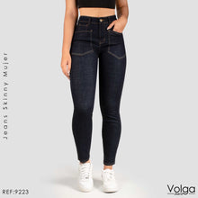 Cargar imagen en el visor de la galería, JEANS MUJER SKINNY TIRO ALTO 9223

