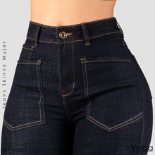 Cargar imagen en el visor de la galería, JEANS MUJER SKINNY TIRO ALTO 9223
