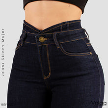 Cargar imagen en el visor de la galería, JEANS MUJER SKINNY TIRO ALTO 9224
