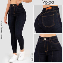 Cargar imagen en el visor de la galería, JEANS MUJER SKINNY TIRO ALTO 9226
