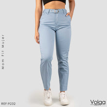 Cargar imagen en el visor de la galería, PANTALON DRILL MUJER TIRO ALTO 9232
