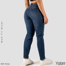 Cargar imagen en el visor de la galería, JEANS MUJER MOM FIT TIRO ALTO 9236
