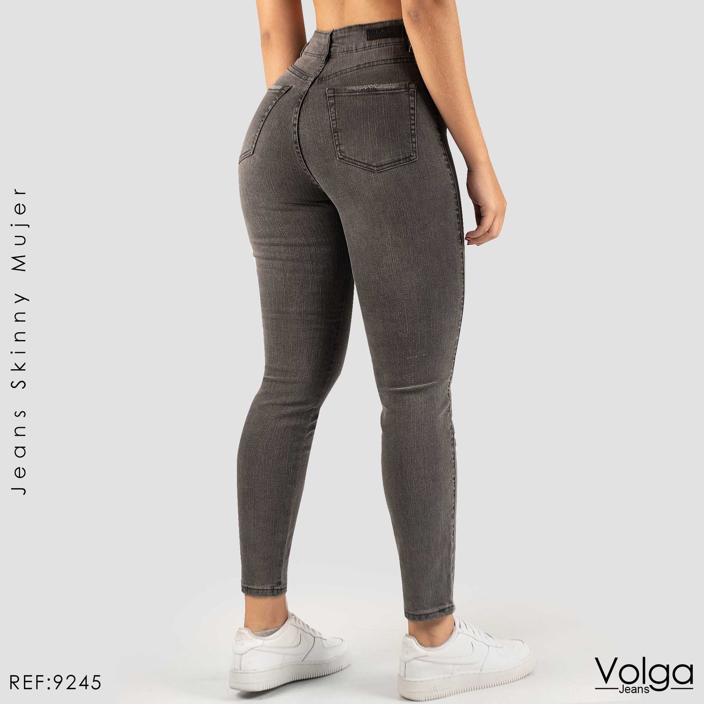 JEANS MUJER SKINNY TIRO ALTO 9245