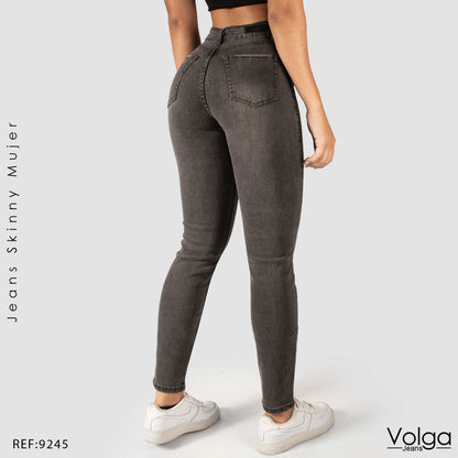 JEANS MUJER SKINNY TIRO ALTO 9245