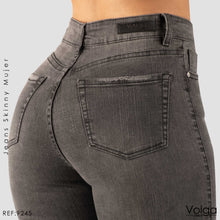 Cargar imagen en el visor de la galería, JEANS MUJER SKINNY TIRO ALTO 9245
