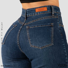 Cargar imagen en el visor de la galería, JEANS MUJER MOM FIT TIRO ALTO 9247
