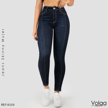 Cargar imagen en el visor de la galería, JEANS MUJER SKINNY TIRO ALTO 9250

