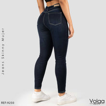 Cargar imagen en el visor de la galería, JEANS MUJER SKINNY TIRO ALTO 9250
