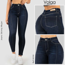 Cargar imagen en el visor de la galería, JEANS MUJER SKINNY TIRO ALTO 9250
