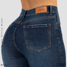 Cargar imagen en el visor de la galería, JEANS MUJER SKINNY TIRO ALTO 9251
