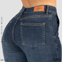Cargar imagen en el visor de la galería, JEANS MUJER SKINNY TIRO ALTO 9253
