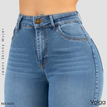Cargar imagen en el visor de la galería, JEANS MUJER SKINNY TIRO ALTO 9255
