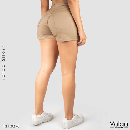 FALDA SHORT TIRO ALTO 9276