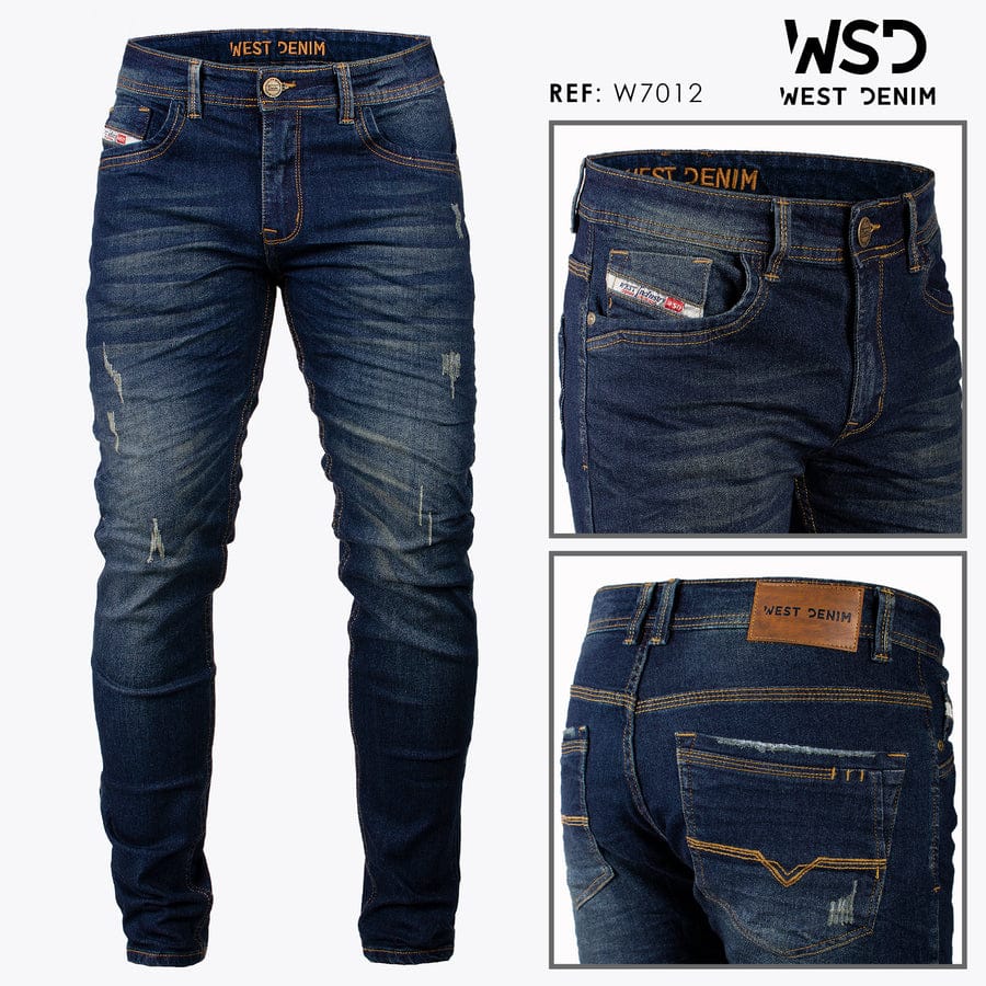 JEANS HOMBRE SLIM W7012