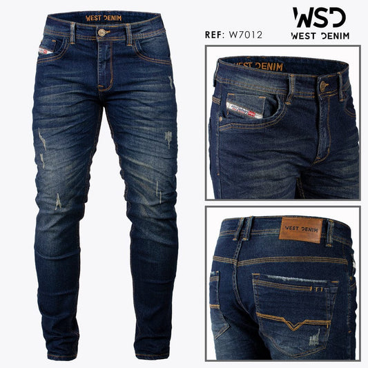JEANS HOMBRE SLIM W7012