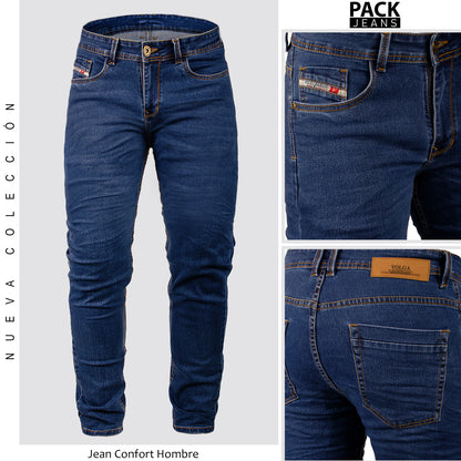 PACK DENIM (3 JEANS) NMO