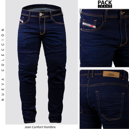 PACK DENIM (3 JEANS) NMO