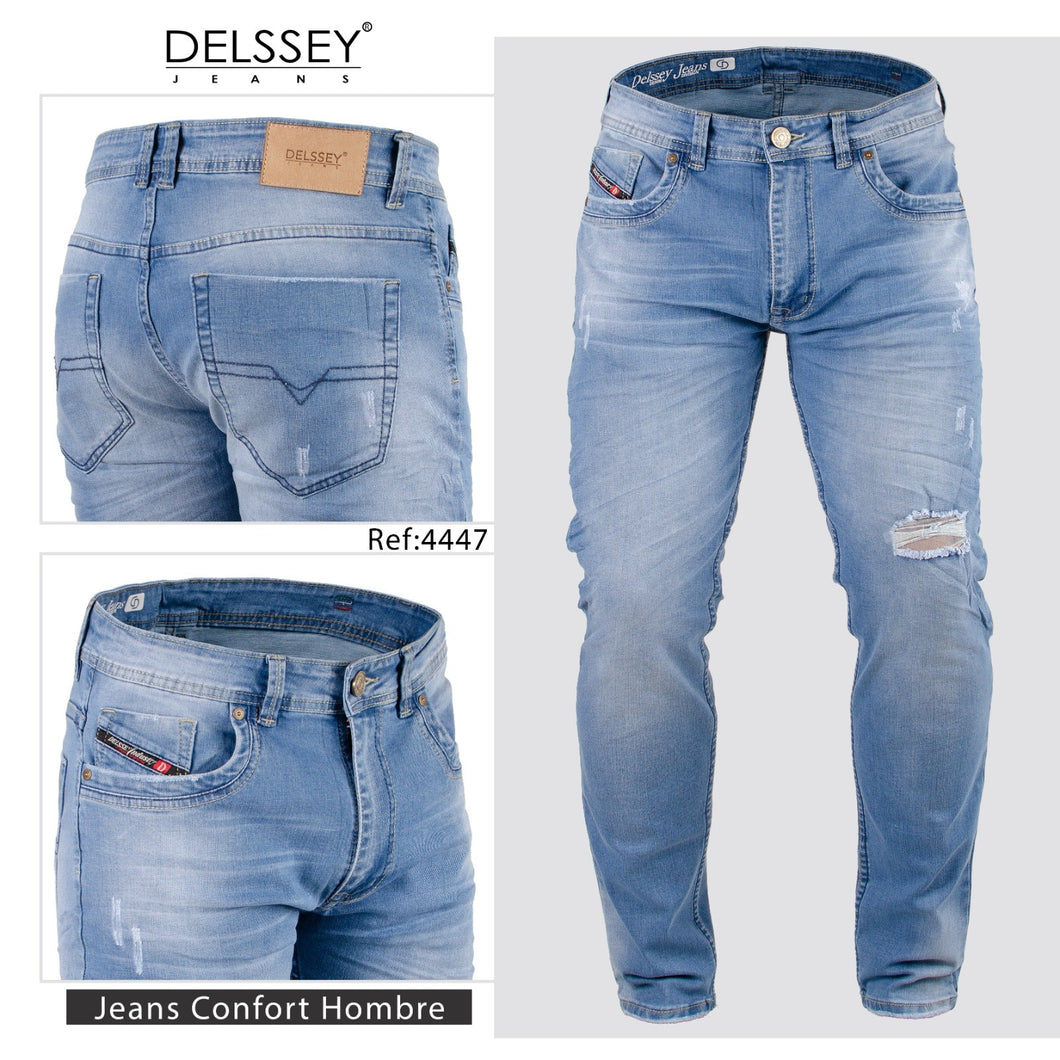 Jeans Hombre Slim 4447