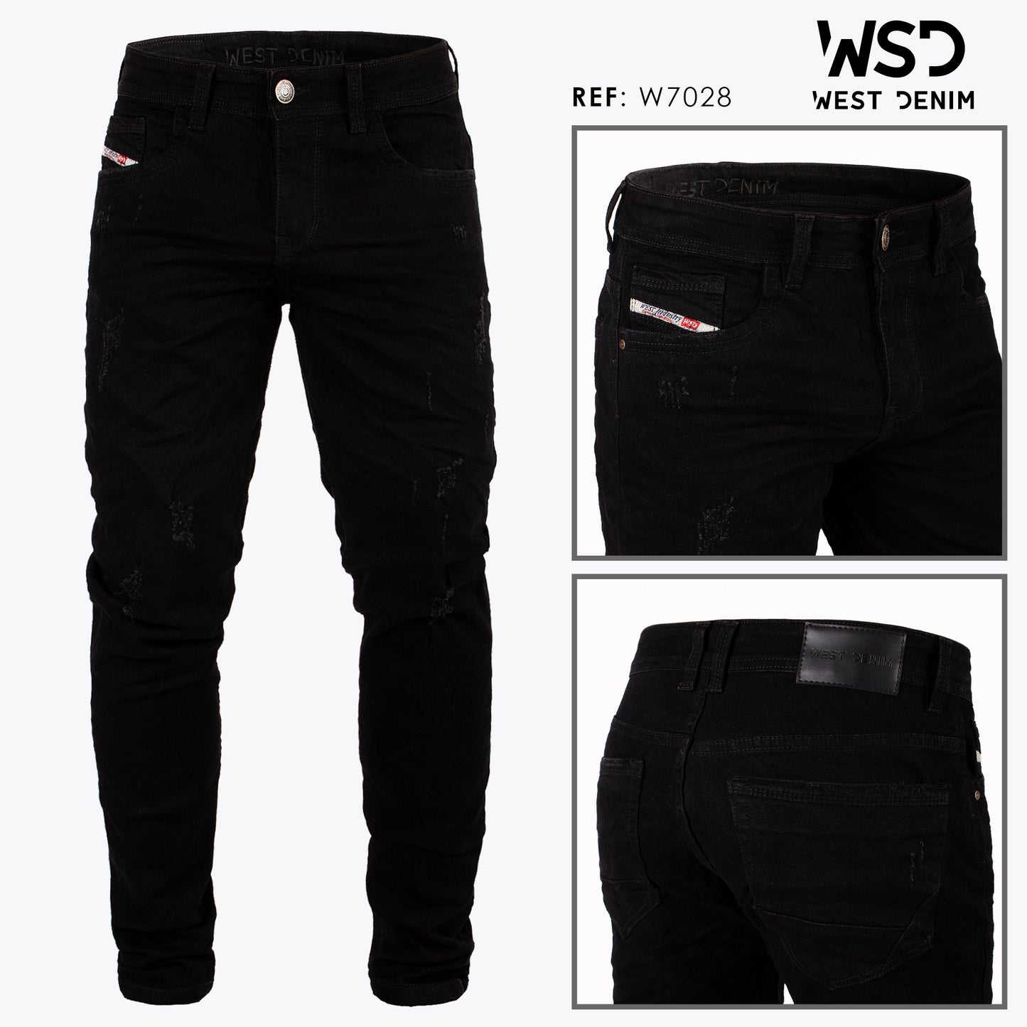 JEANS HOMBRE SLIM W7028