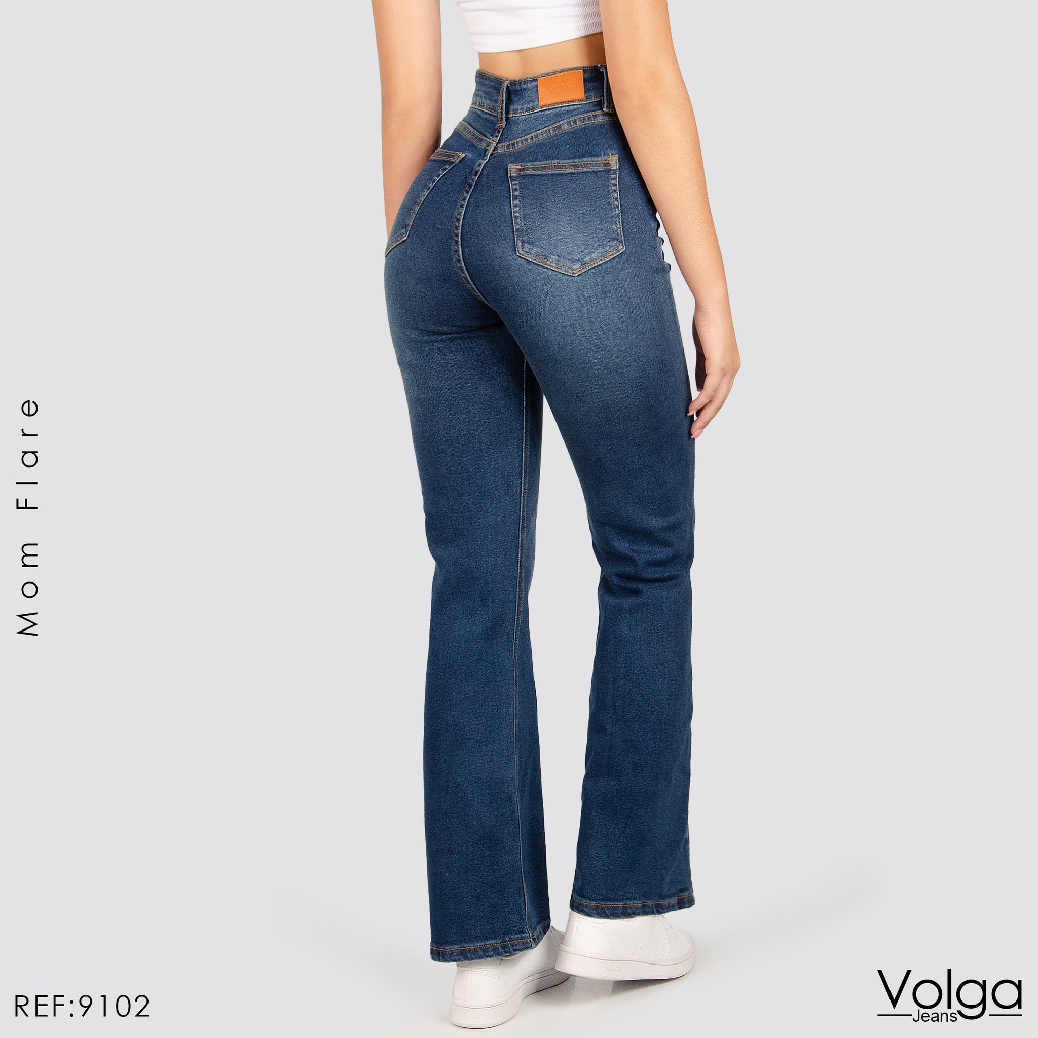 YCZDG Flare Jeans Pantalones Mujeres Vintage Denim Ladies Jeans Mujeres  Mujeres Alta Cintura Moda Pantalones de Bolsillo Tallas Grandes Pierna  Ancha Jeans (Color : A, Size : L Code) : : Ropa