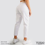 JEANS MUJER MOM TIRO ALTO 9109