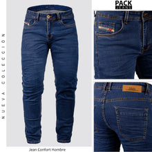 Cargar imagen en el visor de la galería, PACK DENIM 2 (3 JEANS)
